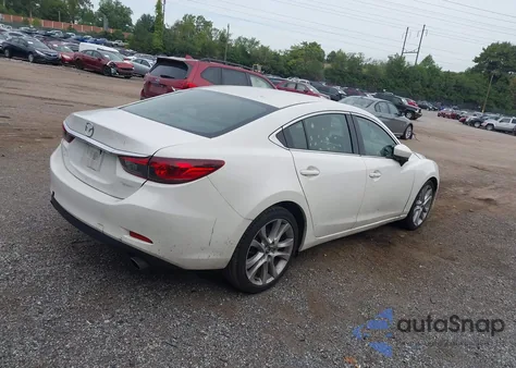 2017 Mazda Mazda6 Touring из США, поврежденный, VIN JM1GL1V53H1111065